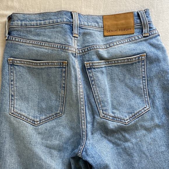 DENIM FORUM High Rise Straight 28L - Picture 6 of 8